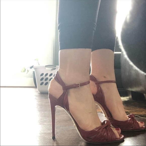 Gucci Red Sandals - Picture 6 of 6